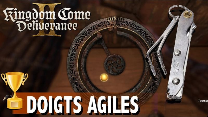 DOIGTS AGILES - CROCHETER LA SERRURE LA PLUS DIFFICILE TROPHÉE / SUCCÈS - KINGDOM COME DELIVERANCE 2