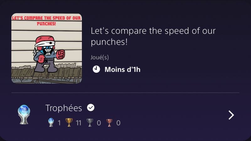 Platine #132 - Let’s compare the speed of our punches !
