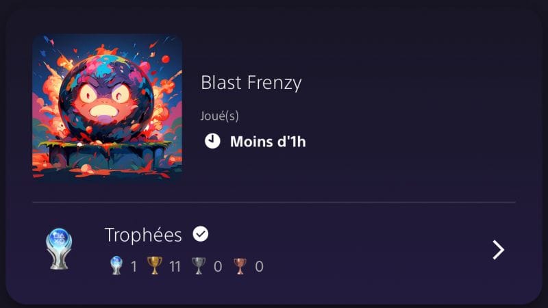 Platine #135 - Blast Frenzy