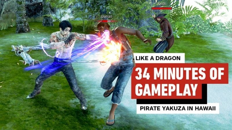 Like a Dragon: Pirate Yakuza in Hawaii - First 34 Minutes of Gameplay