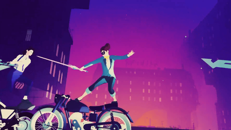 Sayonara Wild Hearts vient d'être lancé sur PS5