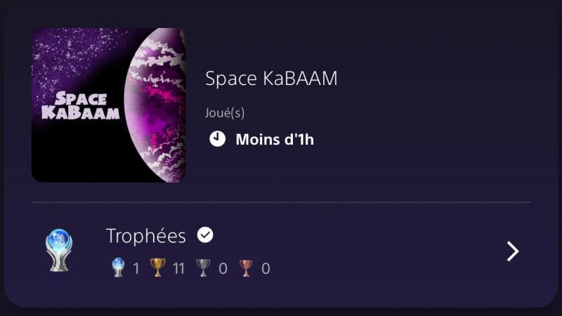 Platine #142 - Space Kabaam