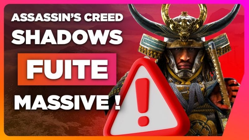 ATTENTION ! Assassin's Creed Shadows sort dans un mois, mais il y a déjà de gros spoilers 🔥