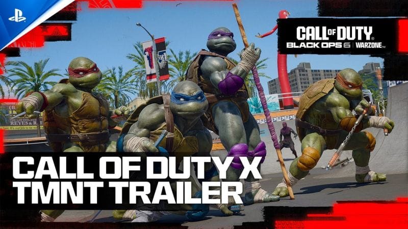 Call of Duty: Black Ops 6 & Warzone - TMNT Trailer | PS5 & PS4 Games