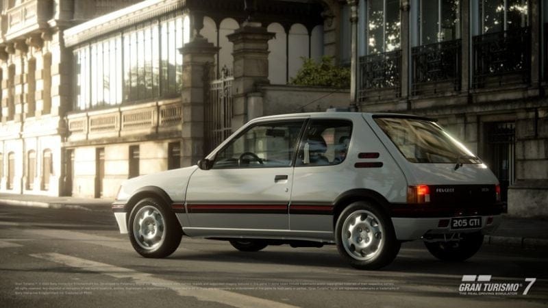Gran Turismo 7 : contemplez la glorieuse Peugeot 205 GTi
