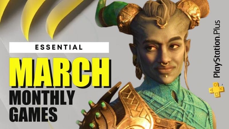 Official PS PLUS ESSENTIAL Games for MARCH 2025