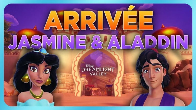 ARRIVÉE DE JASMINE ET ALADDIN (REDIFF TWITCH) 🐫✨🧞