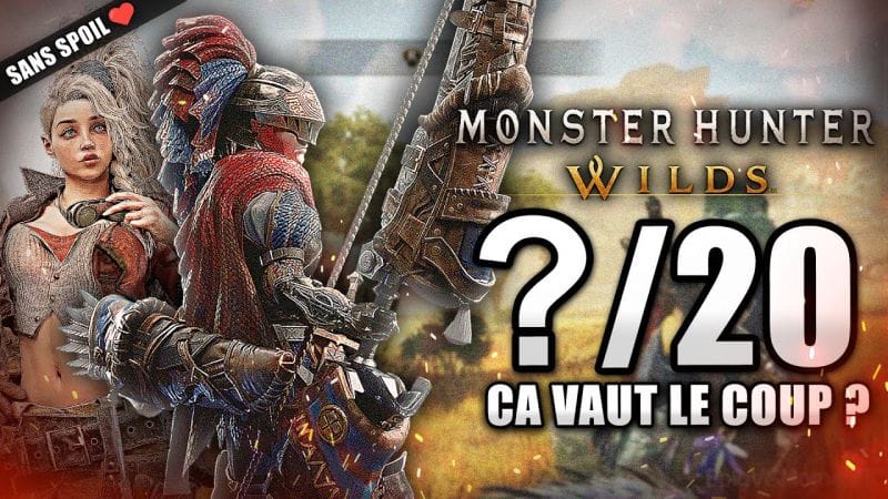 Monster Hunter Wilds : Mon Avis 100% Honnête (je suis PAS D'ACCORD avec les Notes) Test SANS SPOIL 🔥