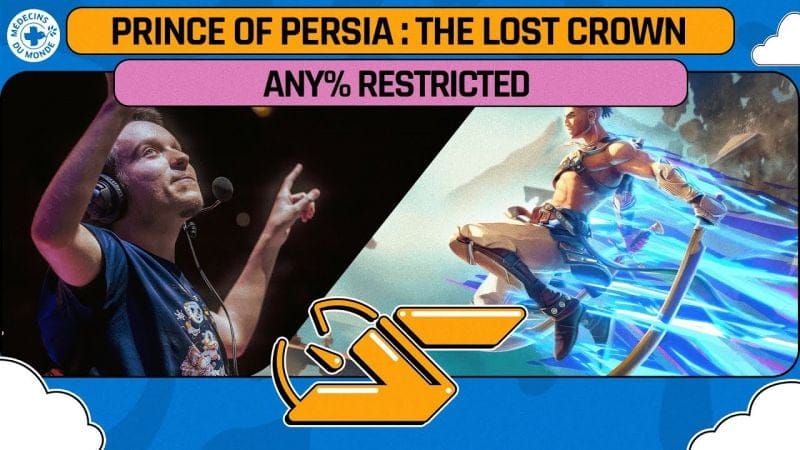 Prince of Persia : The Lost Crown en Any% Restricted par antoinexvi en 59:22.5 | SPEEDONS 2025