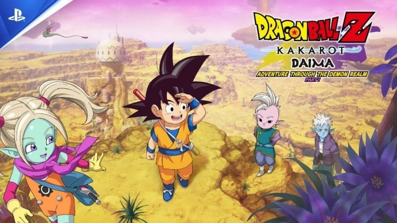 DRAGON BALL Z: KAKAROT - DAIMA - Trailer du DLC Aventure dans le domaine des démons P.1 | PS5, PS4