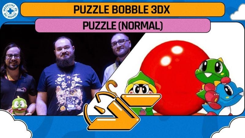 Puzzle Bobble 3DX en Puzzle (Normal) par zhato en 11:02.5 | SPEEDONS 2025