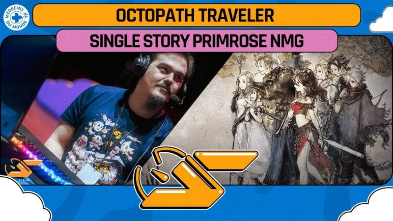 Octopath Traveler en Single Story Primrose par Shiiro en 1:00.43 | SPEEDONS 2025