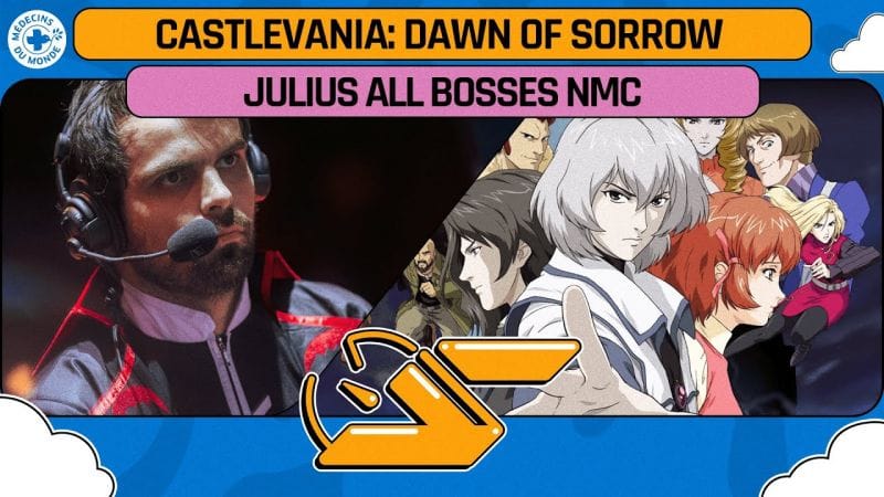 Castlevania: Dawn of Sorrow en Julius All Bosses NMC par Rocher en 39:58.1 | SPEEDONS 2025