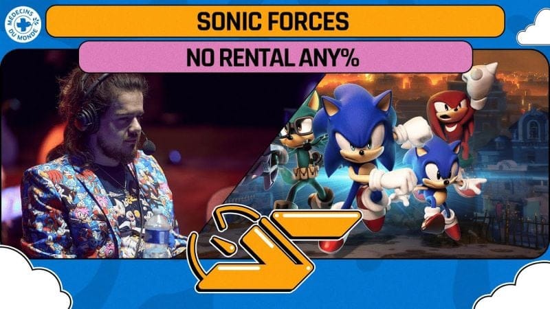 Sonic Forces en No Rental Any% par Veyle en 58:37.9 | SPEEDONS 2025
