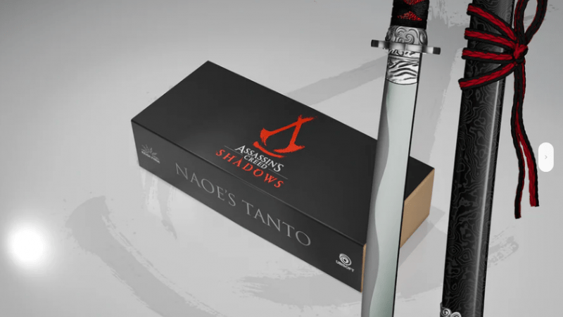 Raven Forge sort des répliques grandeur nature des épées de Yasuke et Naoe dans Assassin's Creed Shadows.