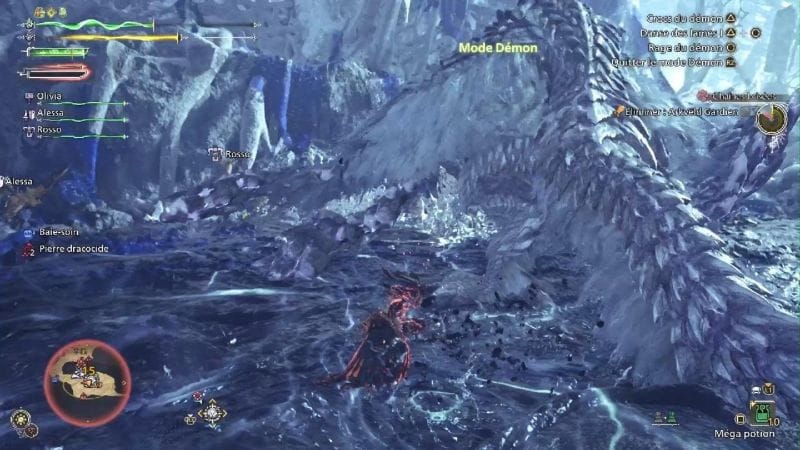 Monster Hunter Wilds - Boss Arkveld Spectre blanc