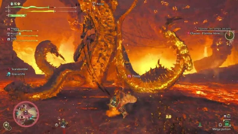 Monster Hunter Wilds - Boss La flamme noire