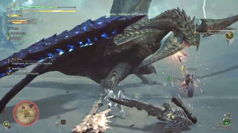 Monster Hunter Wilds - Boss Dragon Rey Dau