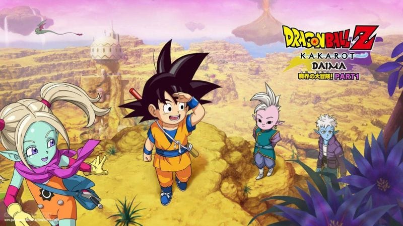 L'aventure Dragon Ball DAIMA sur Dragon Ball Z: Kakarot en été