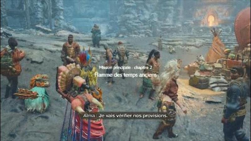 Monster Hunter Wilds quêteFlamme de temps anciens