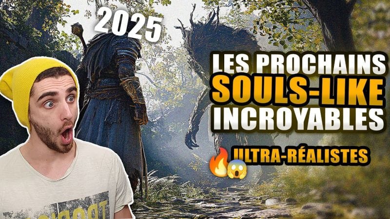 Les 13 Prochains SOULS-LIKES Incroyables sous UNREAL ENGINE 5 en 2025🔥(Wuchang, ...)