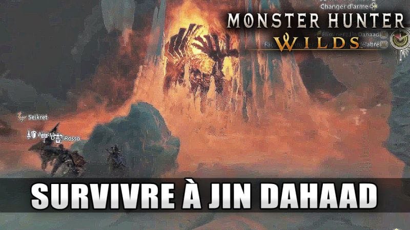 Monster Hunter Wilds : Comment SURVIVRE à la SUPER ATTAQUE de Jin Dahaad ! (Boss)