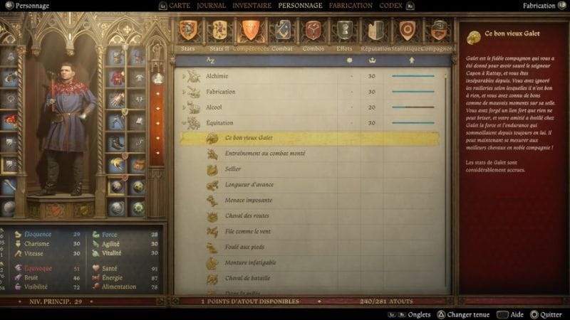 Comment débloquer les atouts cachés | Guide Kingdom Come Deliverance II