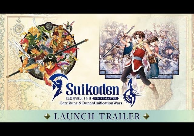 Suikoden I & II HD Remaster: Gate Rune and Dunan Unification Wars est maintenant disponible