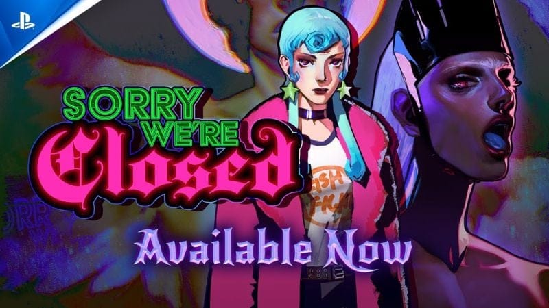 Sorry We're Closed - Release Trailer | PS5 & PS4 Games