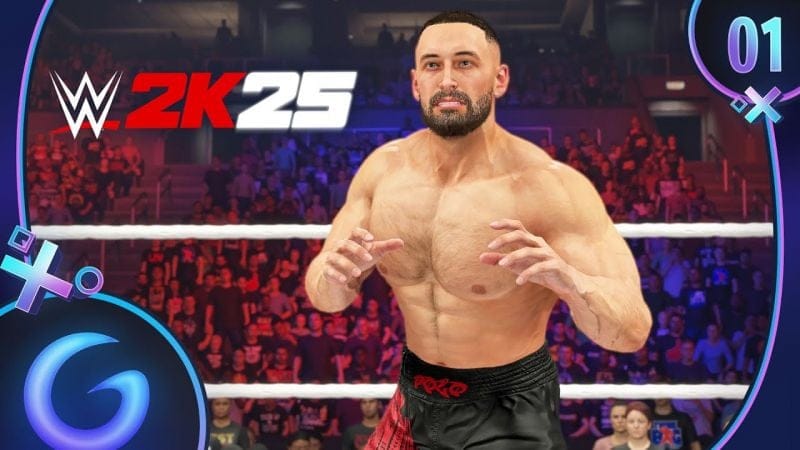 WWE 2K25 MA CARRIÈRE FR #1 : Les débuts !