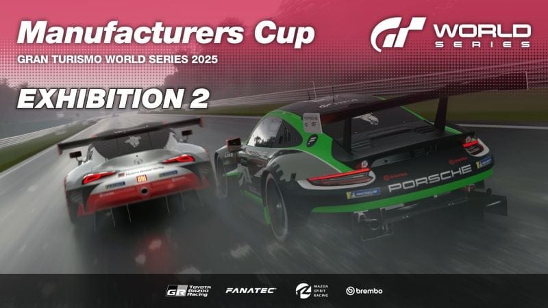 Ouverture de l'événement Gran Turismo World Series 2025 - Exhibition 2 - Manufacturers Cup - Mode Sport - Gran Turismo 7 - gran-turismo.com