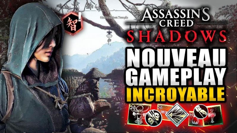 Assassin's Creed Shadows ! Nouveau Gameplay, Durée de vie OFFICIELLE, Progression ...