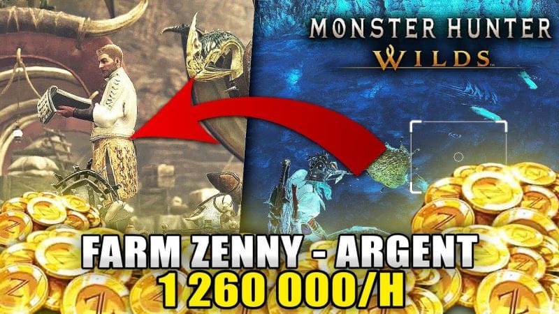 Monster Hunter Wilds : FARM d'ARGENT Rapide & Facile (Sans Glitch) ZENNY & POINT GUILDE 1260K/heure
