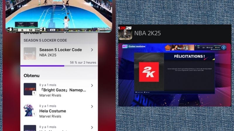NBA 2K 25 Twitch drops saison 5