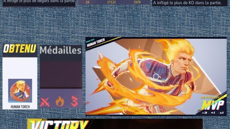 Johnny Storm is on fire