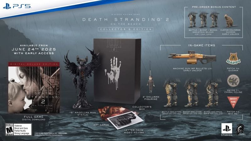 Death Stranding 2: On the Beach lance sur PS5 le 26 juin, une nouvelle bande-annonce de 10 minutes est diffusée.