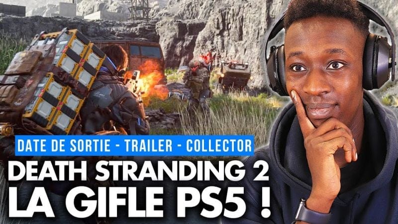 Death Stranding 2 PS5 : C'est quoi cette DIN-GUE-RIE ?! 😍 Trailer, Date de sortie, Collectors...