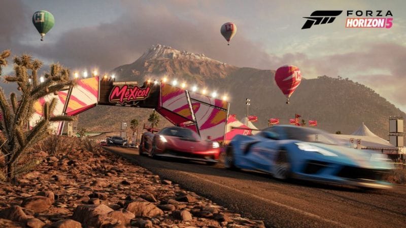 Forza Horizon 5 : Vous aurez également besoin d'un compte Microsoft pour jouer sur PS5