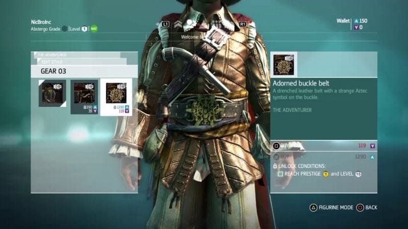 Assassin's Creed BF : personnalisation multijoueurs et le Game Lab