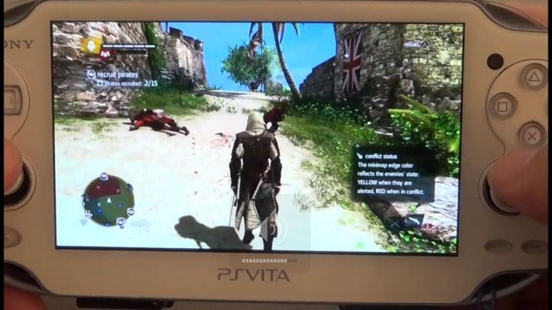 Assassin's Creed BF : jouer avec le Remote Play de la Vita