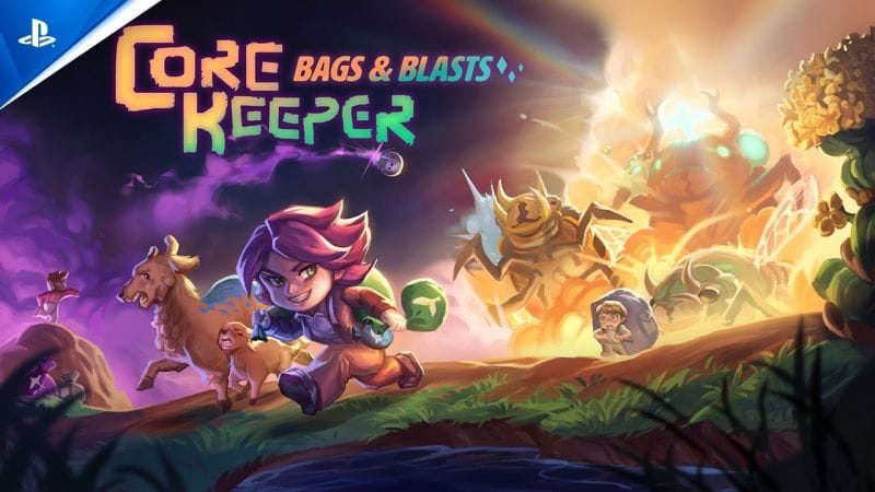 Core Keeper: Bags & Blasts - Launch Trailer | PS5 & PS4 Games