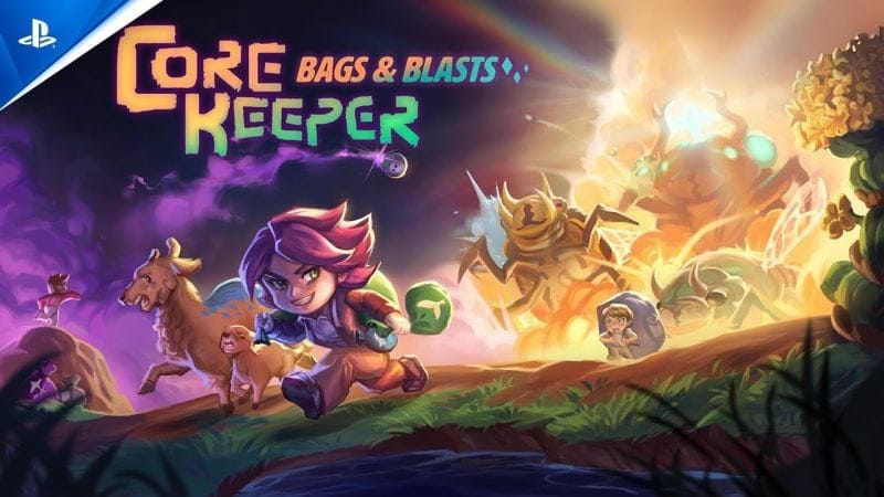 Core Keeper: Bags & Blasts - Launch Trailer | PS5 & PS4 Games