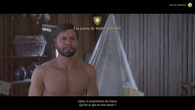 Les jouets de Maître Schindel | Soluce Kingdom Come Deliverance II