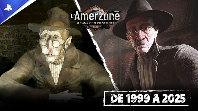 L’Amerzone – Le Testament de l’Explorateur - Trailer comparatif de 1999 à 2025 | PS5