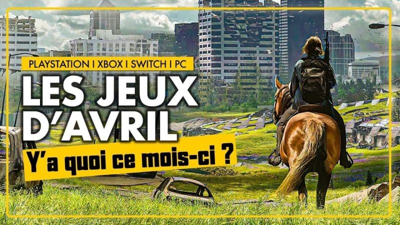 TOP 10 des sorties jeux vidéo en AVRIL 2025 ! 🎮