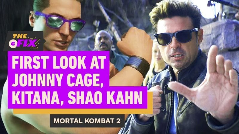 Mortal Kombat 2 Movie Gets First Looks at Johnny Cage, Kitana, Shao Kahn - IGN Daily Fix