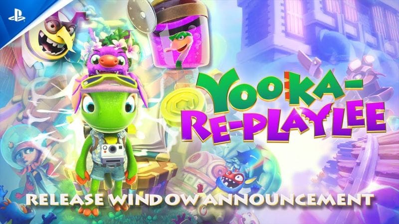 Yooka-Replaylee - Release Window Announcement Trailer | PS5 Games