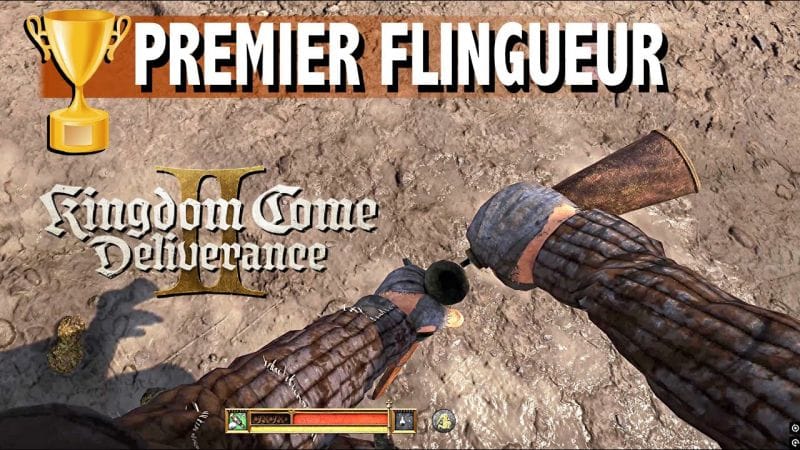 PREMIER FLINGUEUR - PORTER QUATRE ARQUEBUSES CHARGÉES - TROPHÉE  SUCCÈS - KINGDOM COME DELIVERANCE 2