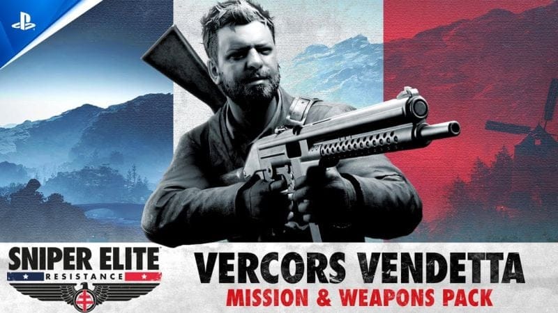 Sniper Elite: Resistance - Vercors Vendetta Mission and Weapons Pack | PS5 & PS4 Games