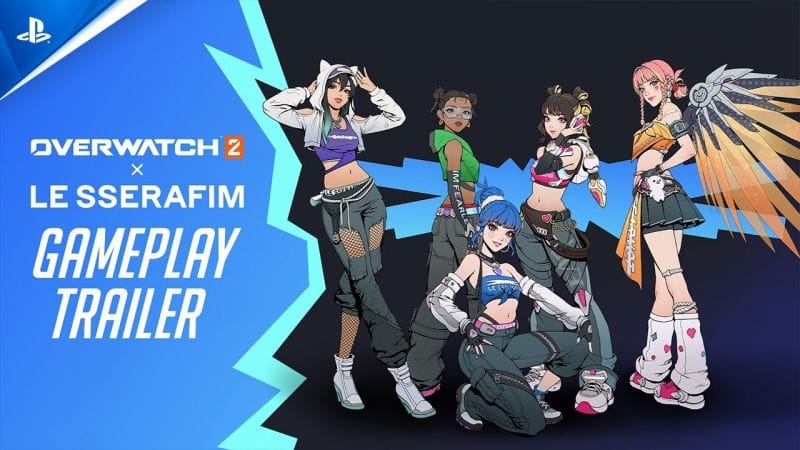 Overwatch 2 x Le Sserafim - Gameplay Trailer | PS5 & PS4 Games